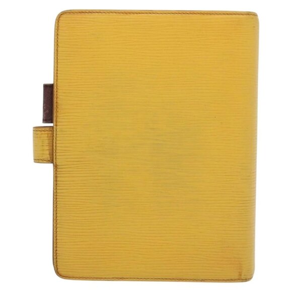 LOUIS VUITTON Epi Agenda MM Day Planner Cover Yellow R20049 LV Auth 136711 - Picture 2 of 16